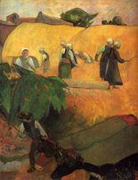 Поль Гоген Уборка сена-1889
